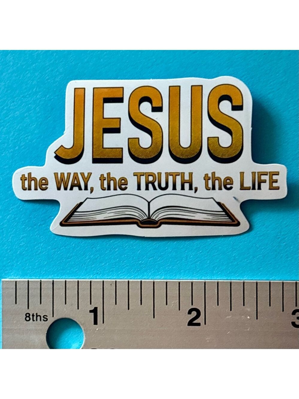 10/$10 Christian God Aesthetic Vinyl Sticker -Waterproof Water Bottle Laptop